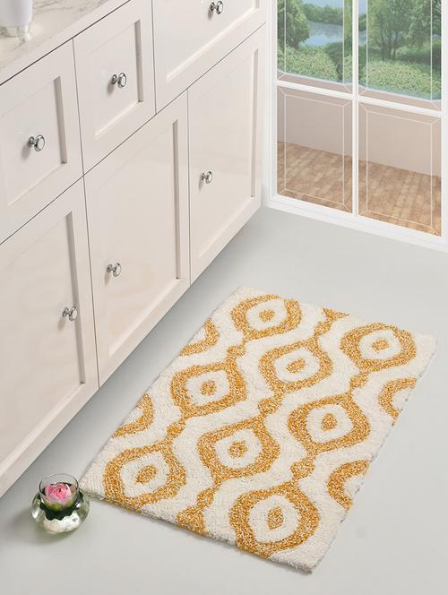 sheen decor moroccan reversible bathmat collection, 50x80 cms, grey - 17409944 - Very Small Image - 1