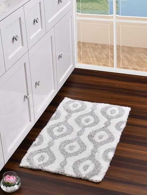 sheen decor moroccan reversible bathmat collection, 50x80 cms, yellow - 17409945 - Very Small Image - 1