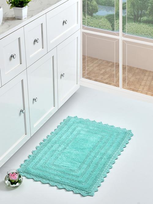 sheen decor mirror reversible bathmat collection, 50x80 cms, mint - 17409951 - Very Small Image - 1