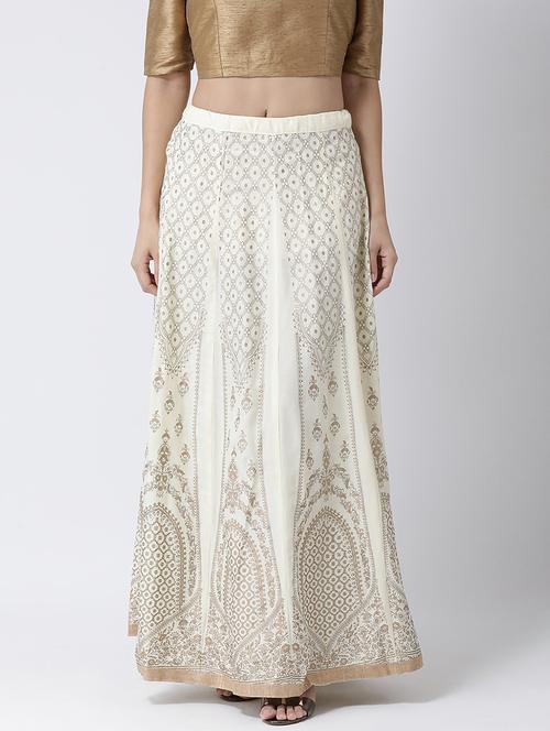 block print flared skirt  - 17410256 - Very Small Image - 1