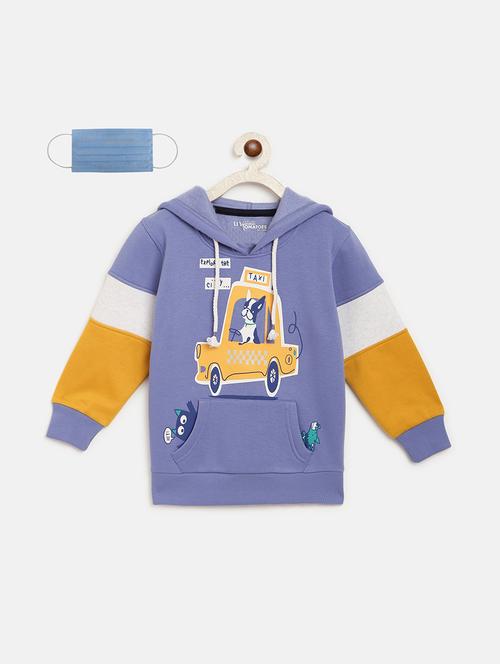 purple fleece sweatshirt - 17412485 - Very Small Image - 1