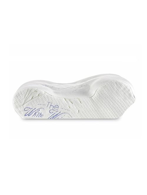 the white willow high resilence ergonomic cervical contour memory foam bed pillow - multicolor - 17414333 - Very Small Image - 1