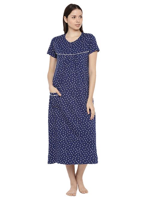 printed nightwear gown  - 17416734 - Very Small Image - 1