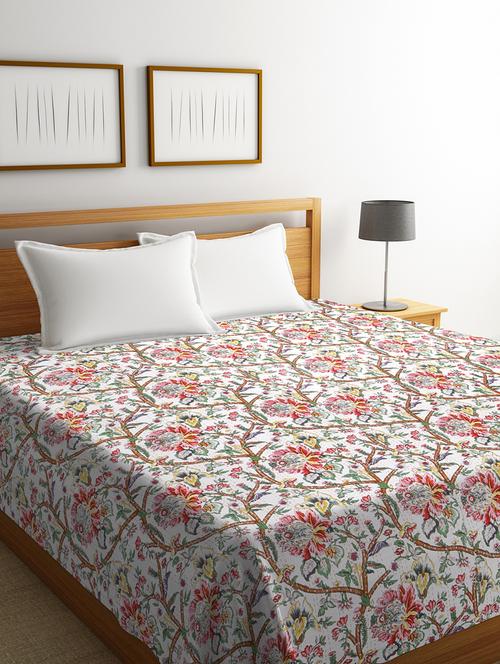  floral kantha double bed cover - 17416935 - Very Small Image - 1