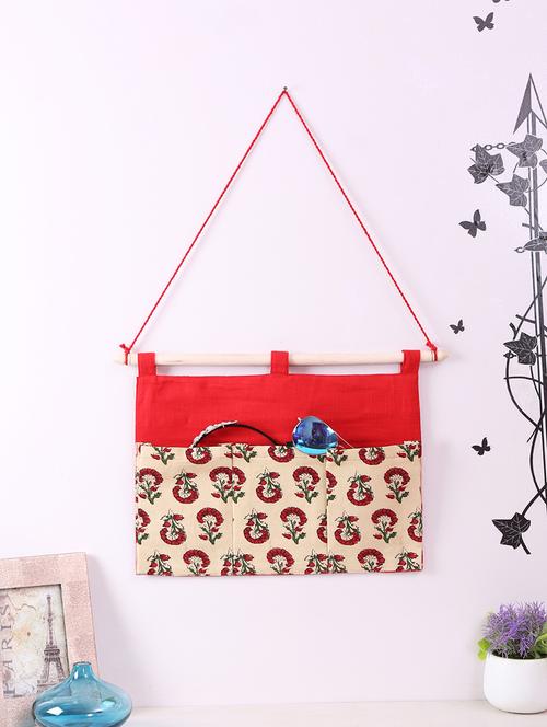  multipurpose 3 pocket wall hanging organizer  - 17417082 - Very Small Image - 1