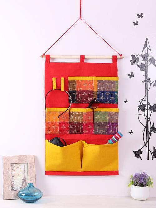  multipurpose 7 pocket wall hanging organizer  - 17417083 - Very Small Image - 1