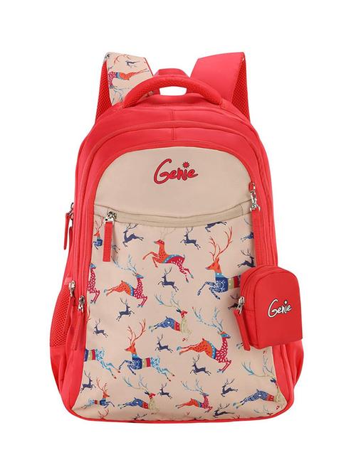 pink polyester backpack - 17417612 - Very Small Image - 1