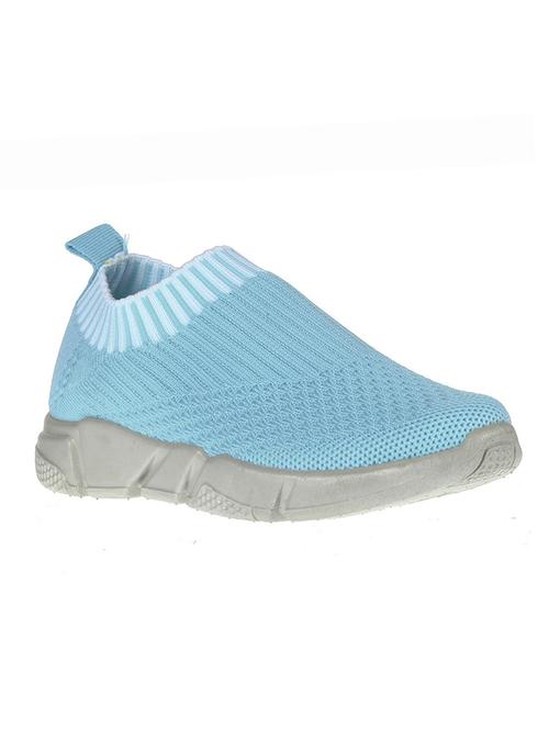 light blue slip on solid sports shoe - 17418108 - Very Small Image - 1