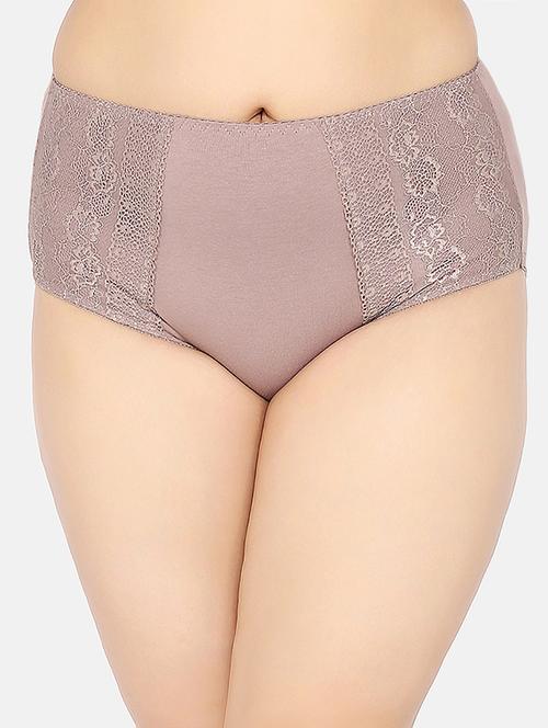 brown lace hipster panty - 17419326 - Very Small Image - 1