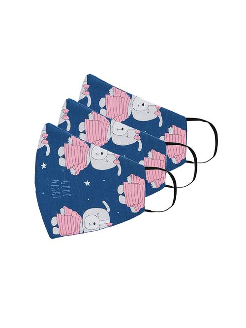 set of 3 printed masks  - 17420082 - Very Small Image - 1