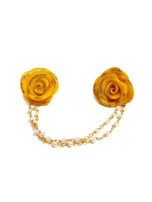 yellow metal finger  ring - 17421944 - Very Small Image - 1