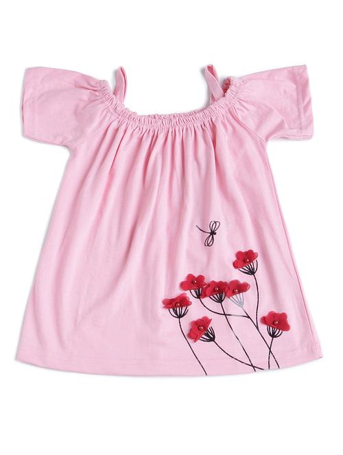 pink embellished regular tee - 17422322 - Very Small Image - 1