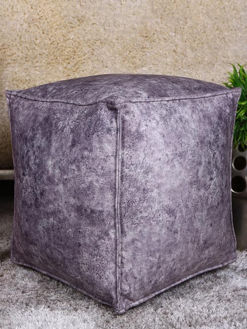  beautiful bloom print velvet pouf  - 17422538 - Very Small Image - 1