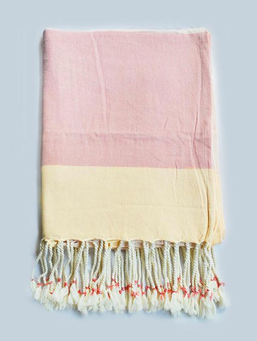  soft cotton twill woven throw blanket  - 17423316 - Very Small Image - 1