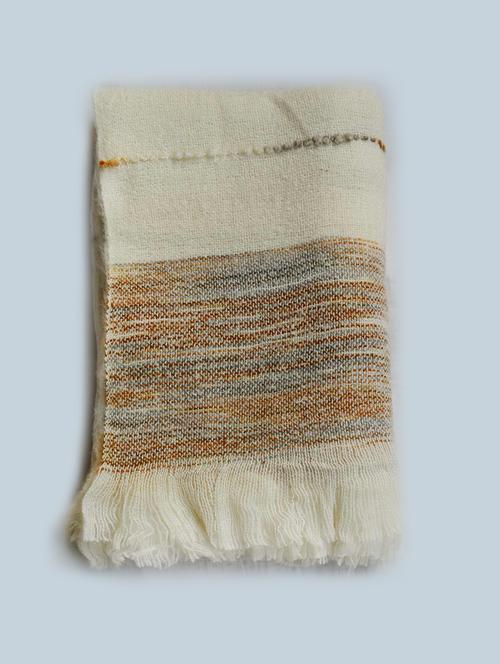  handloom acrylic reversible cotton throw  - 17423317 - Very Small Image - 1