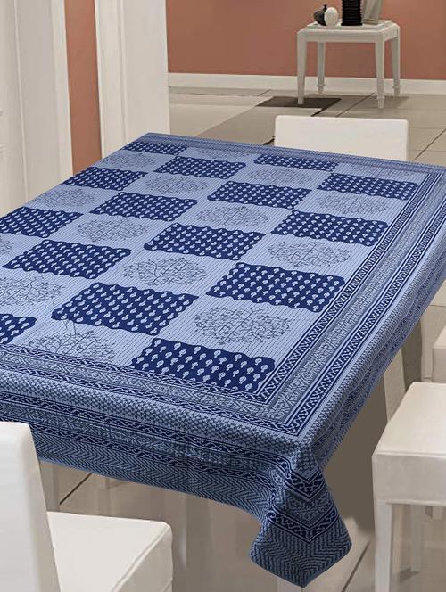  cotton jaipuri 6 seater table cloth cover - 17423350 - Very Small Image - 1