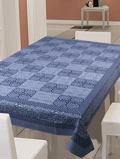  cotton jaipuri 6 seater table cloth cover - 17423362 - Very Small Image - 1