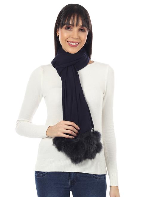 women's solid print stole - 17423449 - Very Small Image - 1