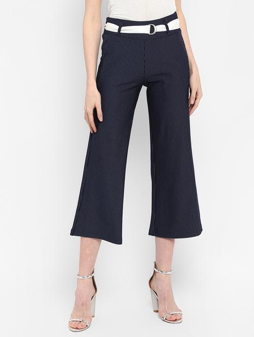 belted striped capri - 17425518 - Very Small Image - 1