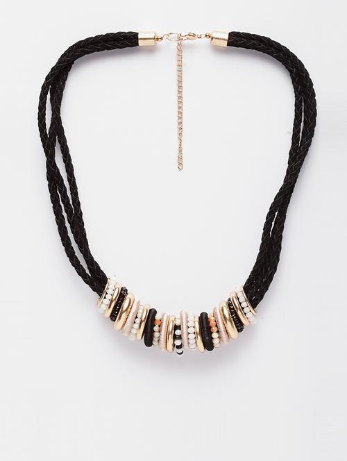 multi colored metal short necklace - 17428179 - Very Small Image - 1