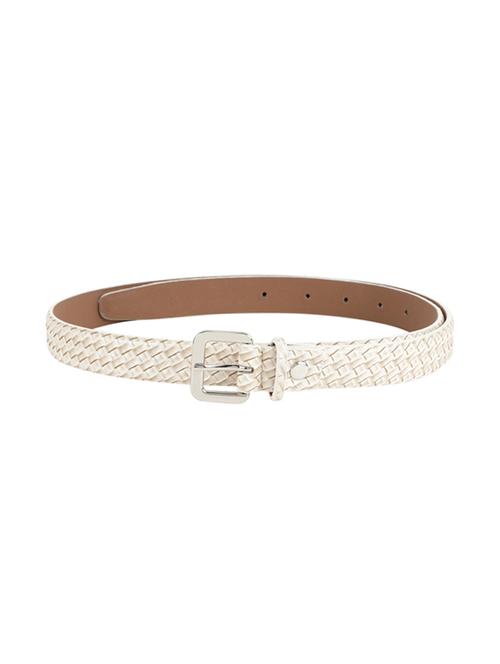 beige leatherette (pu belt - 17429044 - Very Small Image - 1
