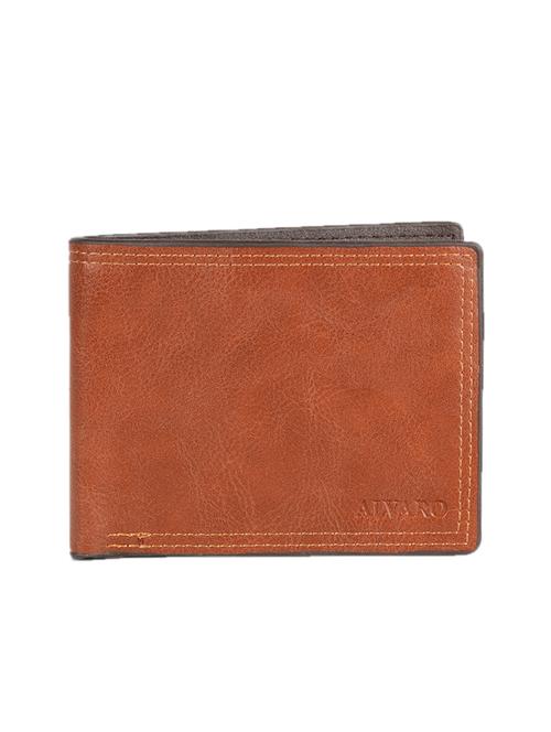 orange leatherette wallet - 17429068 - Very Small Image - 1