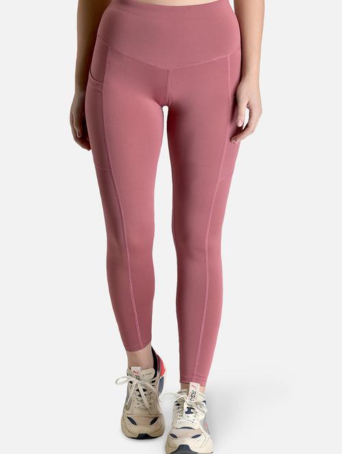 sports poly spandex legging - 17430029 - Very Small Image - 1