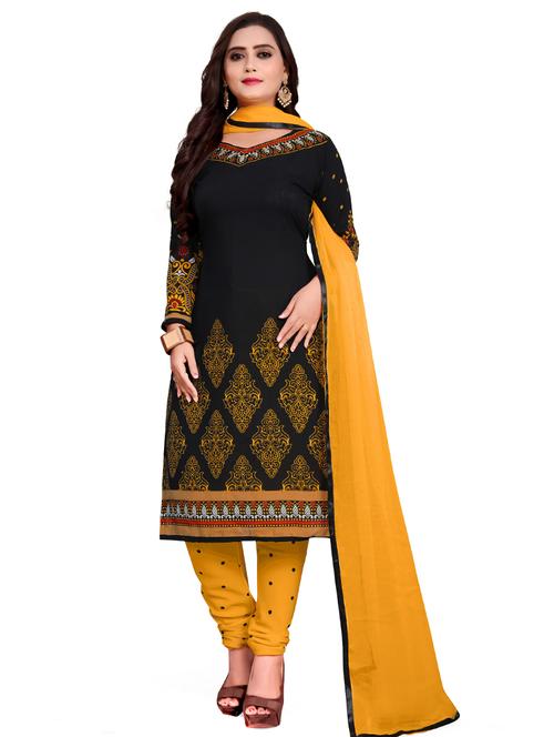 black crepe unstitched suit - 17430145 - Very Small Image - 1