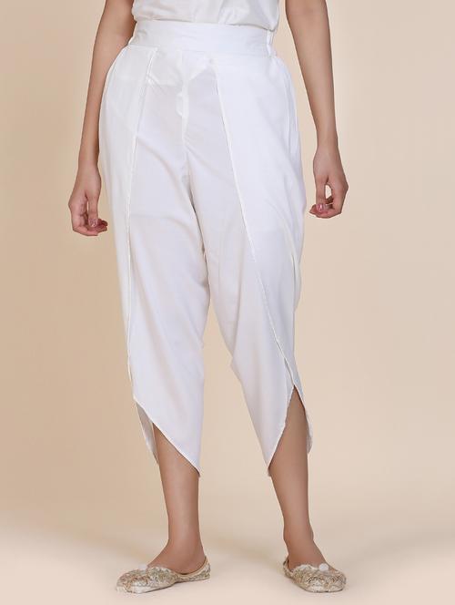 solid cropped salwar - 17431964 - Very Small Image - 1