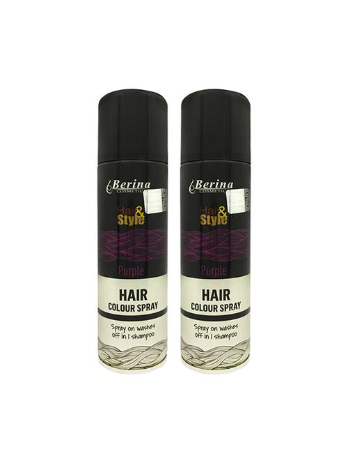 berina hair color spray purple, pack of 2 - 17432182 - Very Small Image - 1