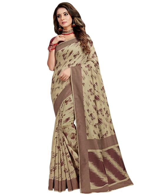 abstract handloom saree - 17436177 - Very Small Image - 1