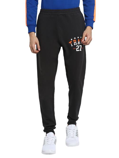 grey printed track pants - 17436825 - Very Small Image - 1