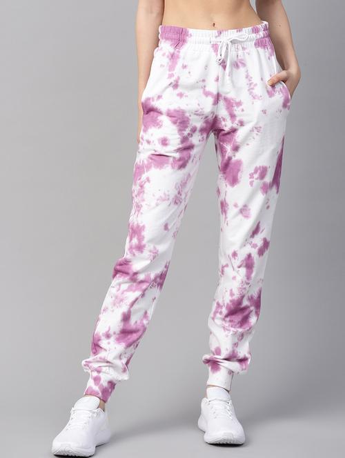 high rise tie & dye track pants  - 17438372 - Very Small Image - 1