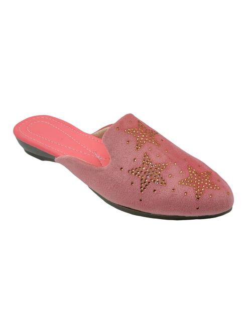 pink synthetic mules - 17439575 - Very Small Image - 1