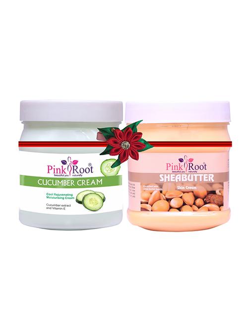 pink root cucumber cream 500gm with saffron cream 500gm - 17445597 - Very Small Image - 1