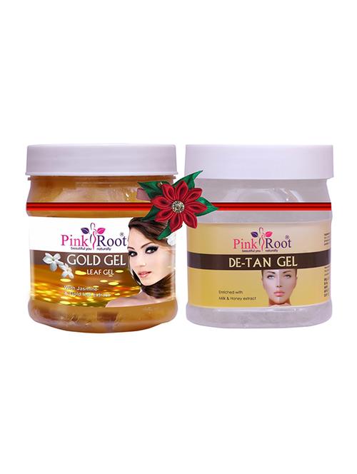 pink root gold gel 500gm with d olive cream 500gm - 17445722 - Very Small Image - 1
