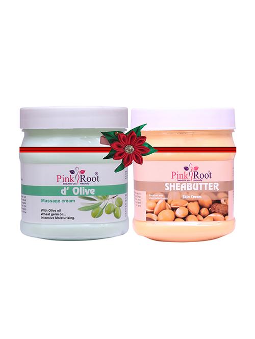 pink root d olive cream 500gm with saffron cream 500gm - 17446020 - Very Small Image - 1