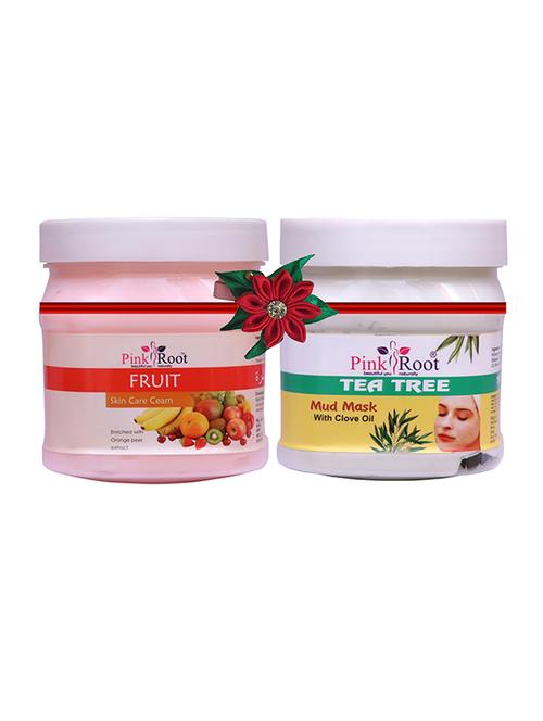 pink root fruit cream 500gm with snake oil hair mask 500gm - 17446171 - Very Small Image - 1