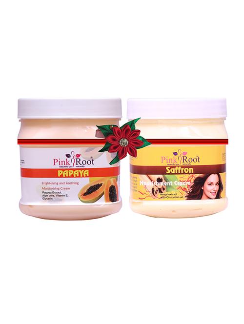 pink root papaya cream 500gm with vitamin cream 500gm - 17446289 - Very Small Image - 1