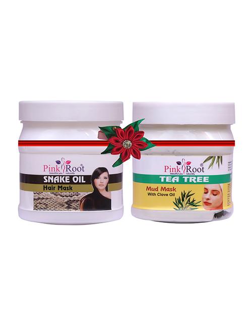 pink root sandal turmeric mask 500gm with shea butter cream 500gm - 17446336 - Very Small Image - 1