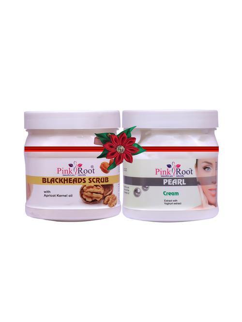 pink root blackheads scrub 500gm with papaya mask 500gm - 17447817 - Very Small Image - 1