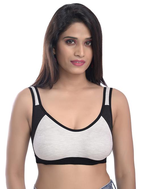 color block sports bra  - 17448933 - Very Small Image - 1
