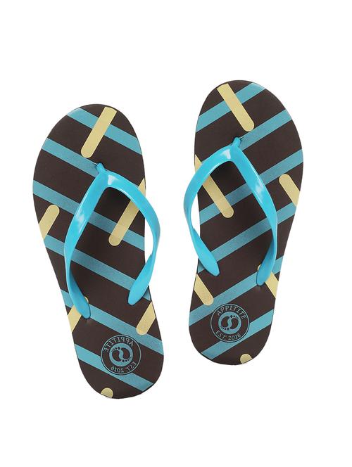black rubber  flip flops - 17451559 - Very Small Image - 1