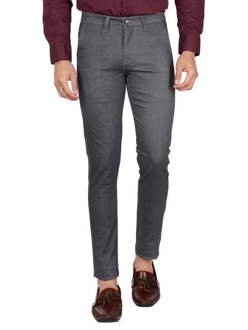 grey striped chinos  - 17452715 - Very Small Image - 1