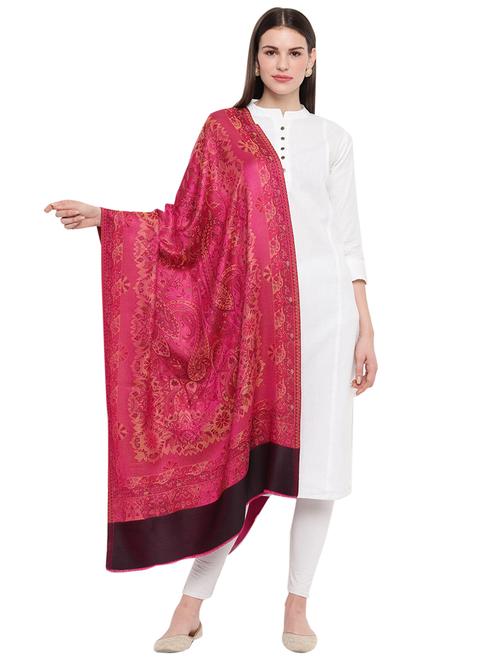 women's printed print stole - 17454514 - Very Small Image - 1