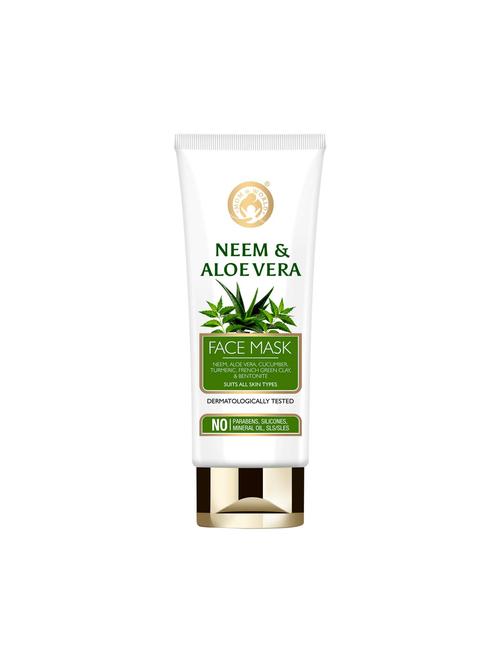 mom & world neem & aloe vera face mask 100g - 17456264 - Very Small Image - 1