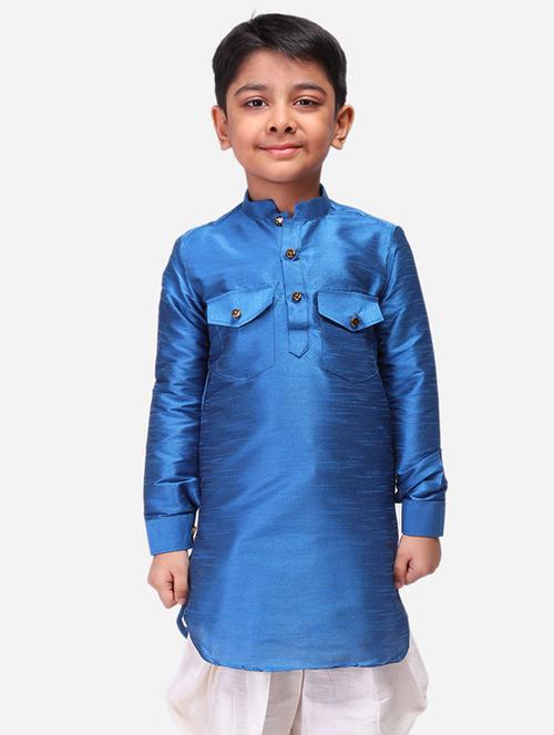 dupion silk kurta - 17456708 - Very Small Image - 1