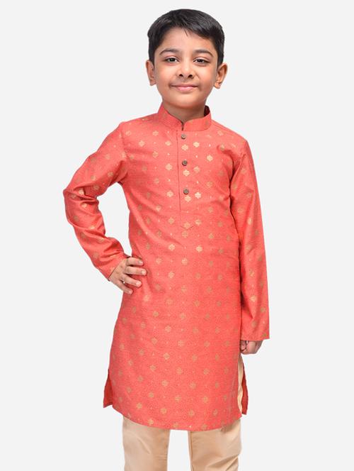 dupion silk kurta - 17456713 - Very Small Image - 1