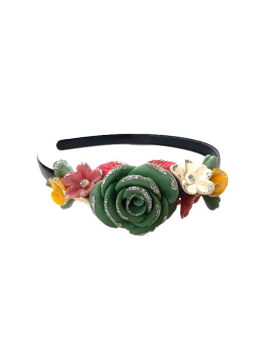 multi colored crystal hair band  - 17457035 - Very Small Image - 1