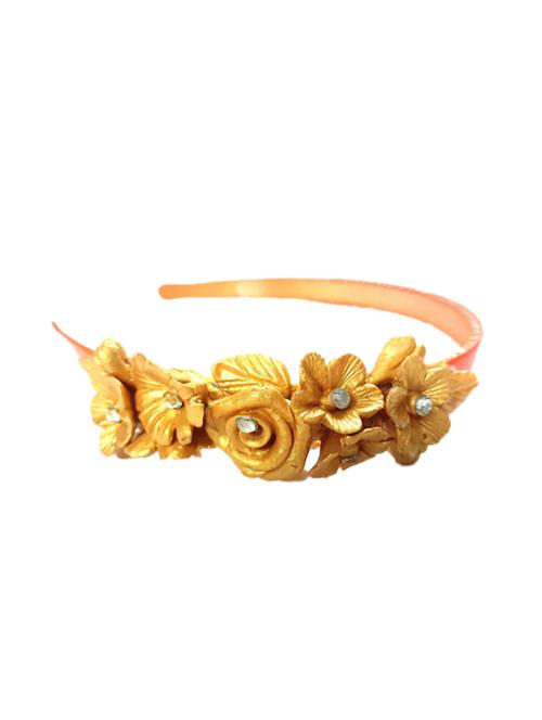 yellow crystal hair band  - 17457051 - Very Small Image - 1